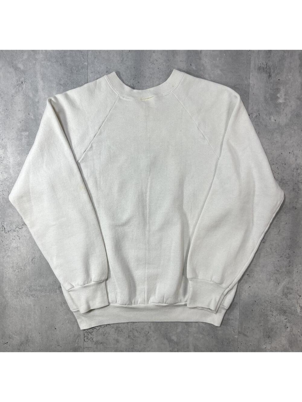 Vintage 80’s White Syracuse University Crewneck Sweater - Picture 4 of 6